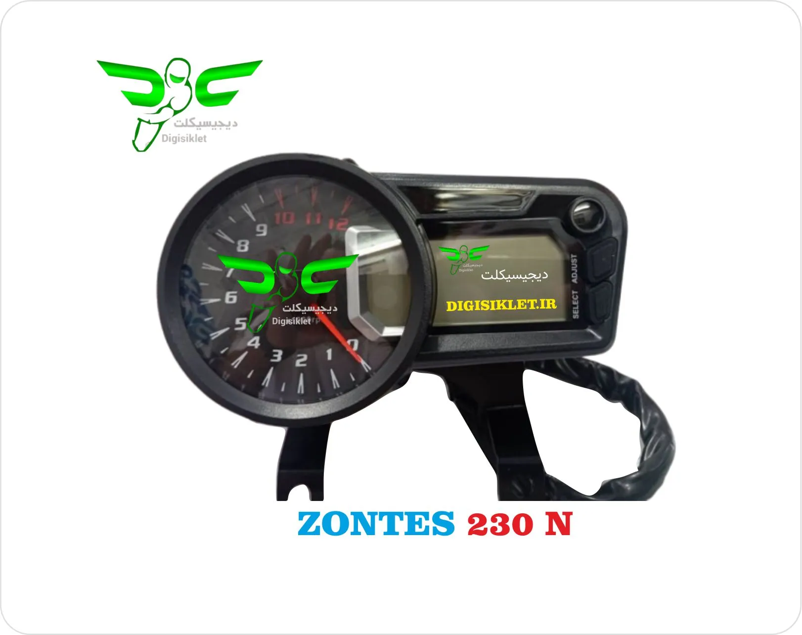 کیلومتر موتور زونتس 230 ان