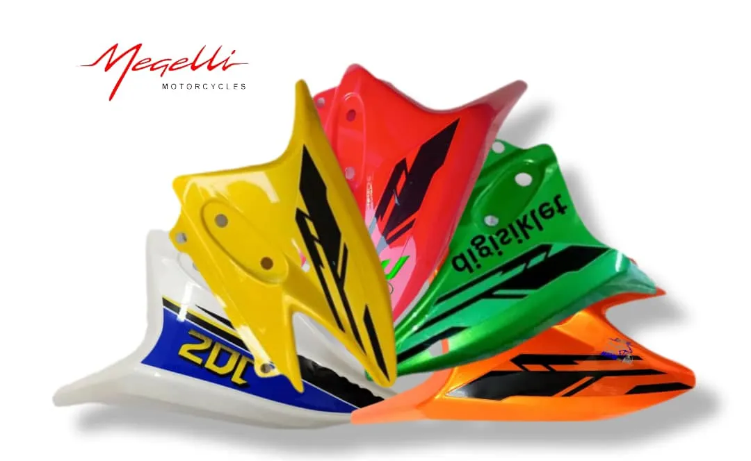 کاور بغل چراغ موتور مگلی 200 قرمز